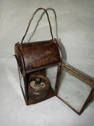 FAROL LINTERNA MUY ANTIGUO