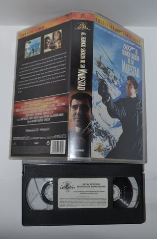 007 AL SERVICIO SECRETO DE SU MAJESTAD VHS