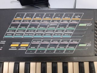 Teclado portatil electronico