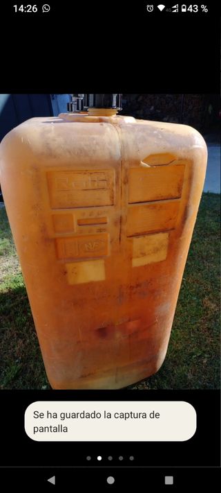 Depósito de gasoil homologado