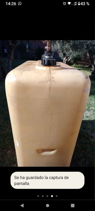 Depósito de gasoil homologado