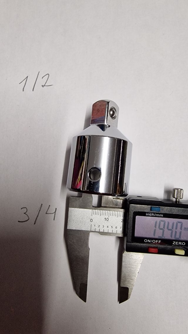 Adaptador reductor IRIMO 3/4 - 1/2