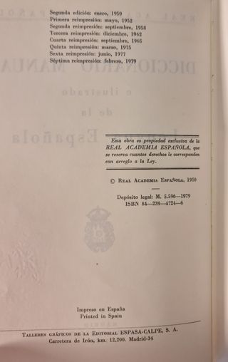 Diccionario Manual e Ilustrado Lengua Española 2ªE