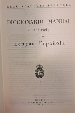 Diccionario Manual e Ilustrado Lengua Española 2ªE