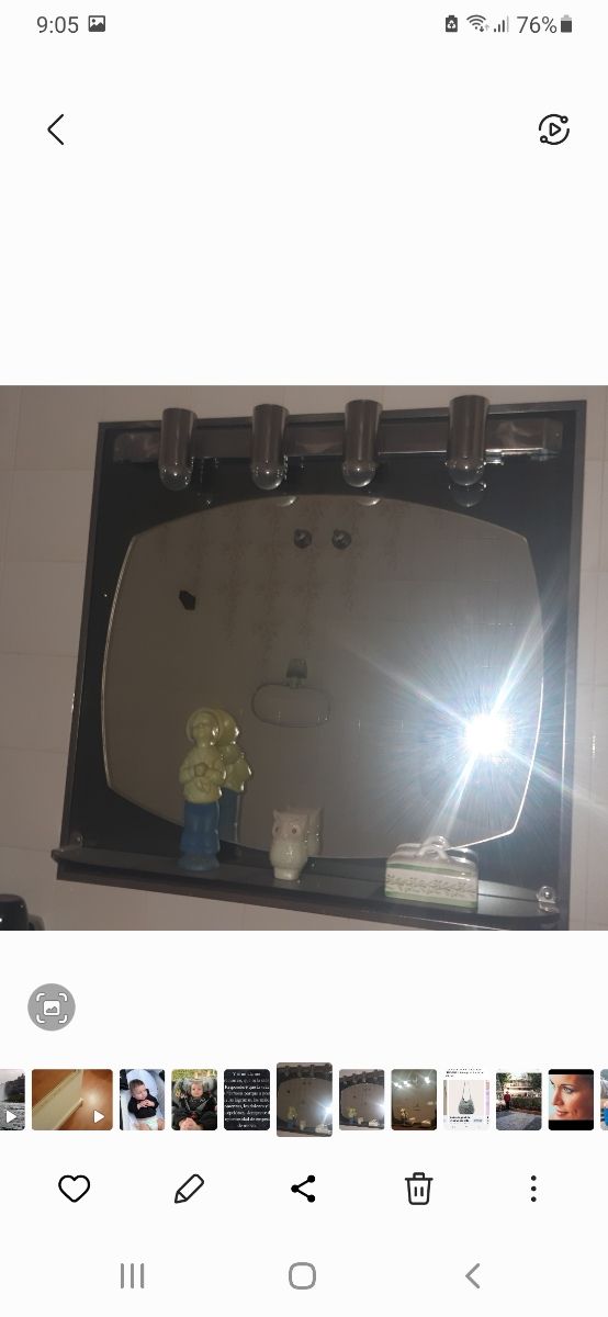 Espejo de labavo de baño