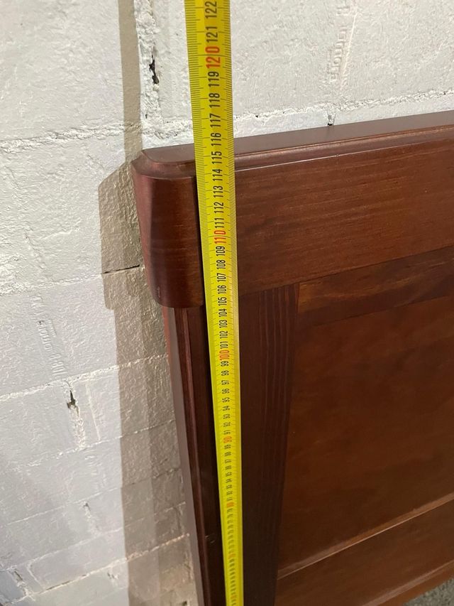 cabecero de madera, noble Porte incluido