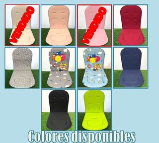 Colchoneta silla paseo, pato gris.