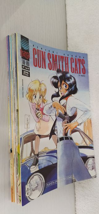 KENICHI SONODA- Gun Smith Cats 1 a 8 (2ª Parte)