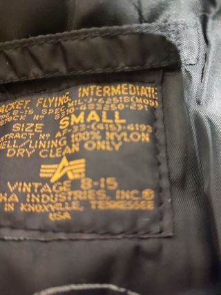 Cazadora / chaqueta ALPHA original