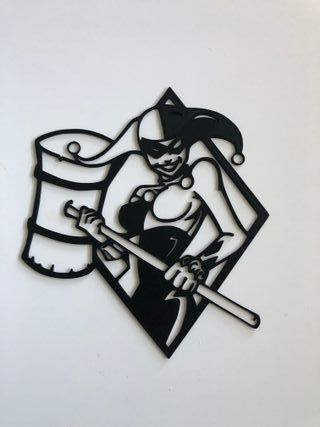 Adorno Harley Quinn Arlequín Mazo 3D