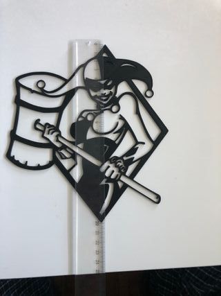 Adorno Harley Quinn Arlequín Mazo 3D