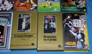 Cintas VHS antiguas. Películas. Disney. Jurassic P