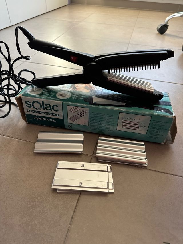 Plancha profesional para el pelo Solac