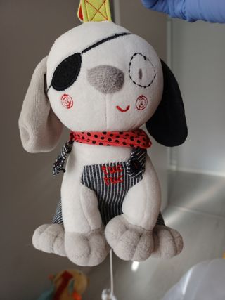 Tuc tuc perrito pirata musical cuerda