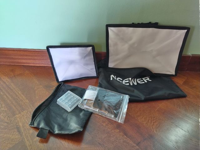 Kit softbox flash (grande+piccolo)