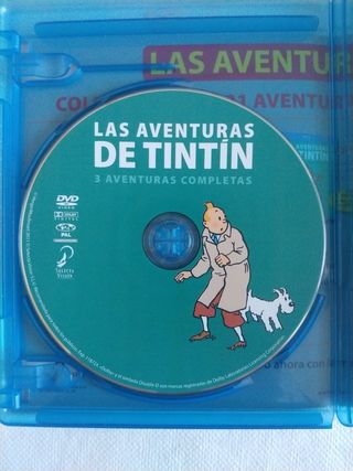 Las aventuras de Tintín blu-ray + dvd