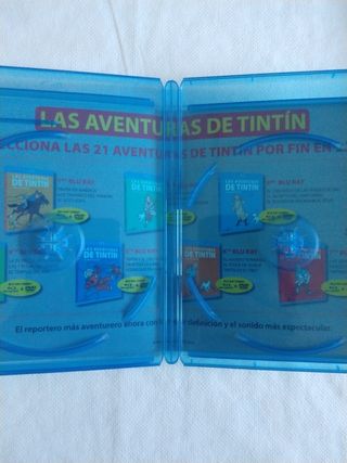 Las aventuras de Tintín blu-ray + dvd