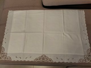 Sabanas ¡sin estrenar! bordada a mano 135-150