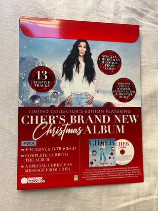 Cher Christmas Revista+CD (NUEVO sin abrir)