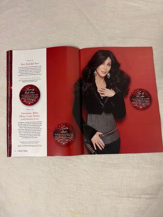 Cher Christmas Revista+CD (NUEVO sin abrir)