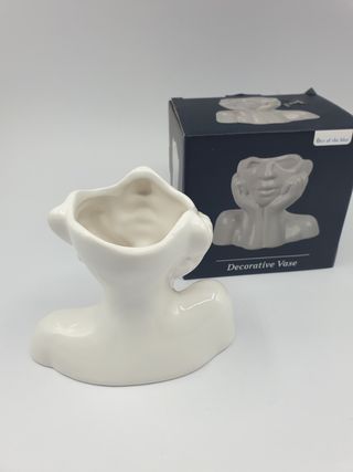 Vaso in ceramica a forma di viso-200ml