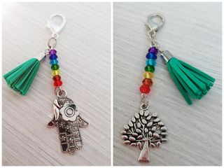 Llavero/ colgante con chakras