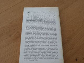 "Hombre y Cultura" -Malinowski