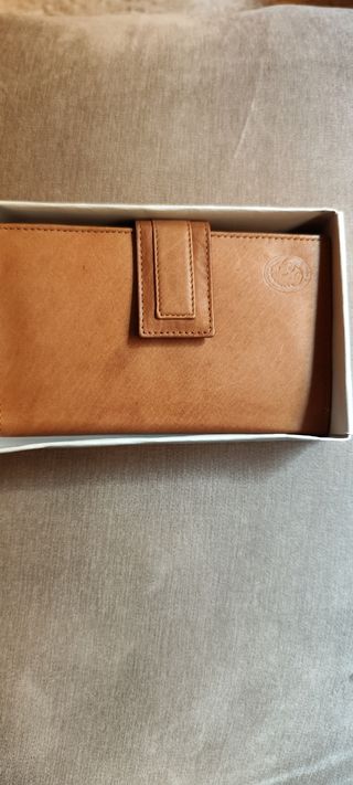 Billeteras de piel Mujer