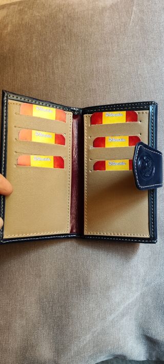 Billeteras de piel Mujer