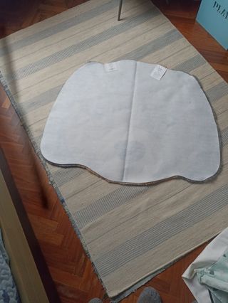 Alfombra infantil circular Perrito 80x100.