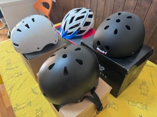 Cascos de ciclismo, skate, BMX, patinaje, patinete