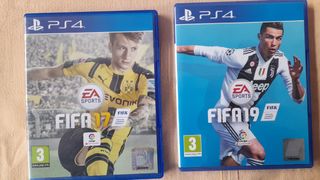 juegos PS4  fifa 19 y 17