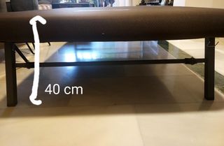 Cama plegable 105x190cm