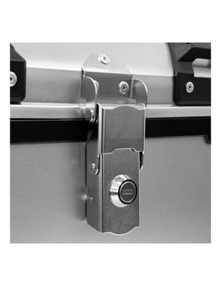 MALETA BAUL TRASERO 39 LITROS COLOR PLATEADO