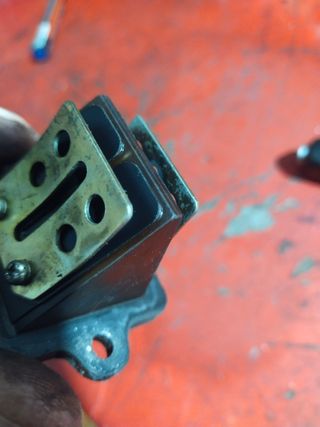 Caja laminas carbono Peugeot Kisbee 50cc 2T