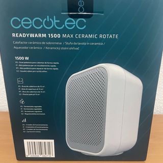 Calefactor Ceramica Cecotec 1500W