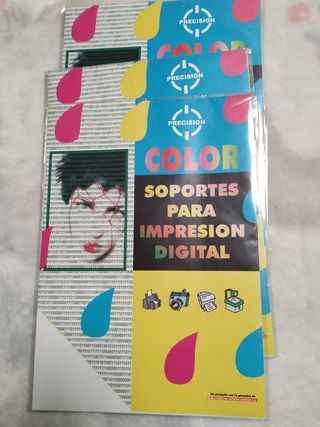 Cartulinas especiales para impresión