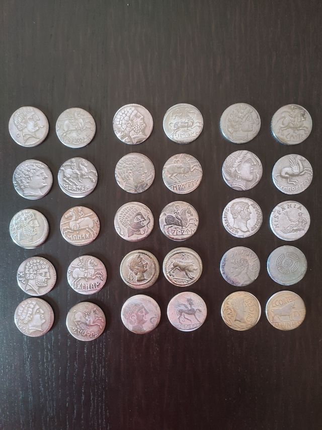 Imanes monedas Íberas