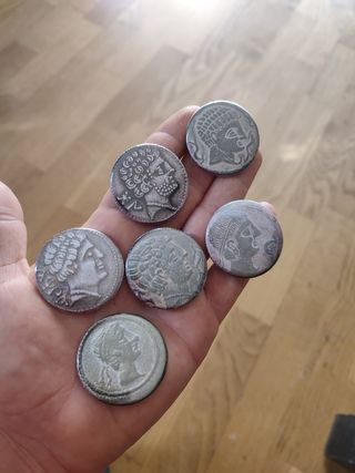 Imanes monedas Íberas