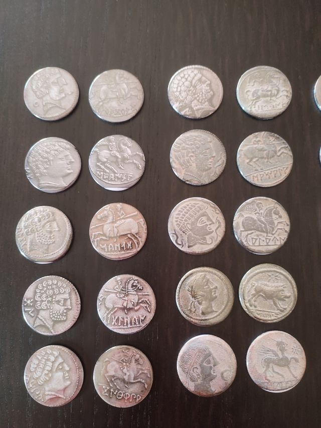 Imanes monedas Íberas