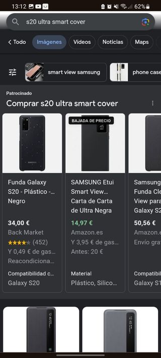 Funda led original samsung