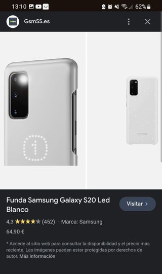 Funda led original samsung
