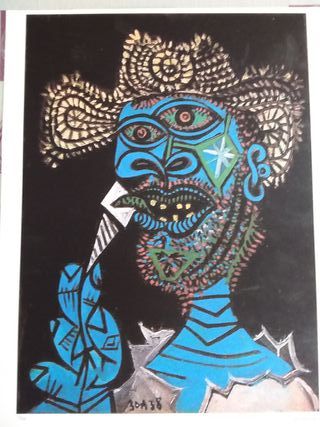 Pablo Picasso.Litografia Fundacion