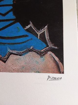 Pablo Picasso.Litografia Fundacion
