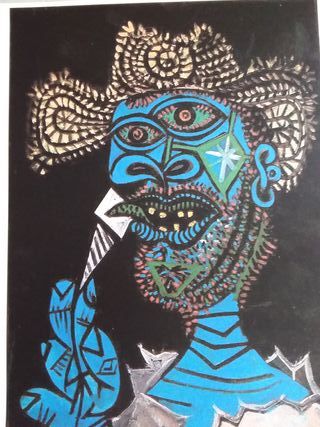 Pablo Picasso.Litografia Fundacion