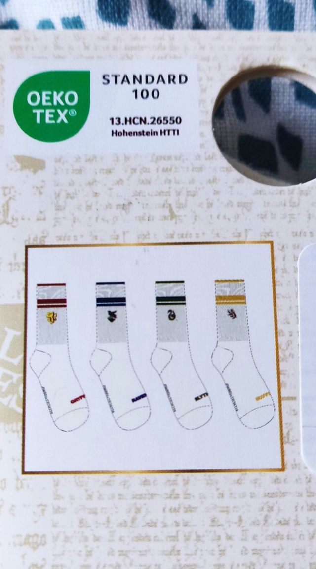 4 Pack calcetines Harry Potter