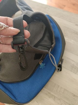 Capazo para llevar un perrito, bolso