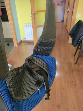 Capazo para llevar un perrito, bolso