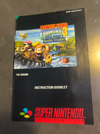 Donkey Kong Country 3 Super Nes PAL