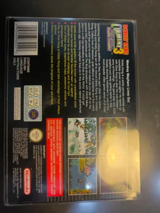 Donkey Kong Country 3 Super Nes PAL